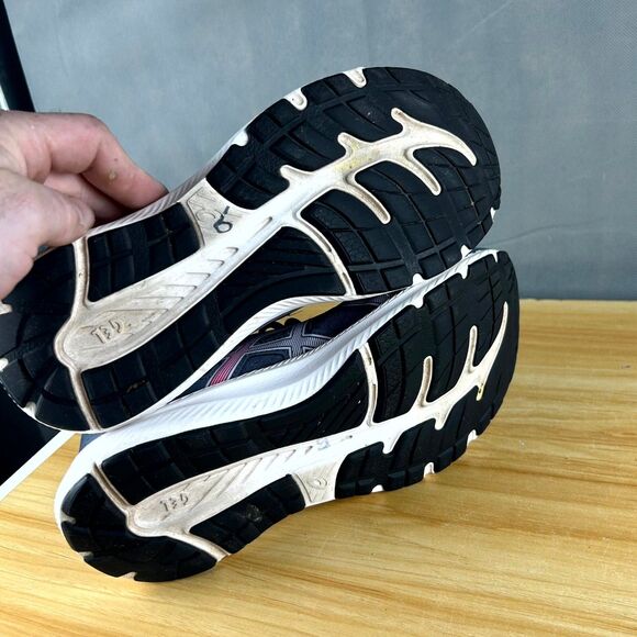 ASICS Gel-Contend 8 1012B320 Shoes Womens 8.5 Navy Blue Running Lace-Up Sneakers - Picture 9 of 10